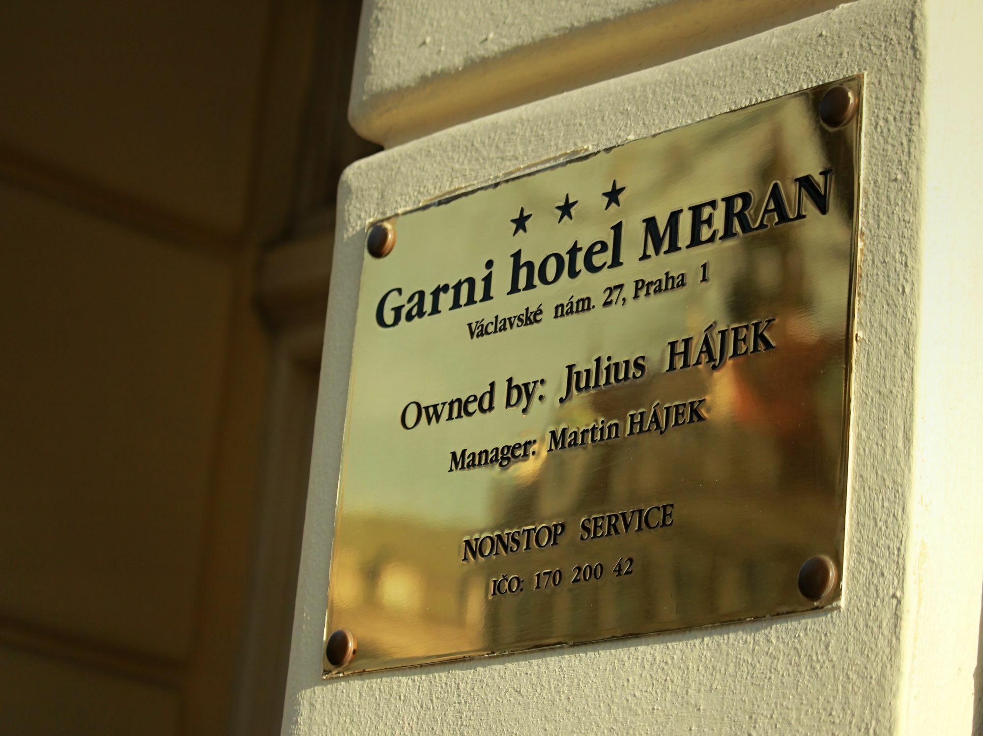Meran Praga Exterior foto